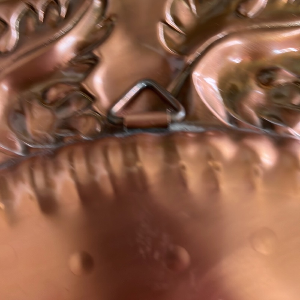 Beautiful solid copper tray - Picture 3 of 3